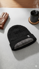 Unisex Warm Knitted SPORT Cap with Fleece/Velvet inside