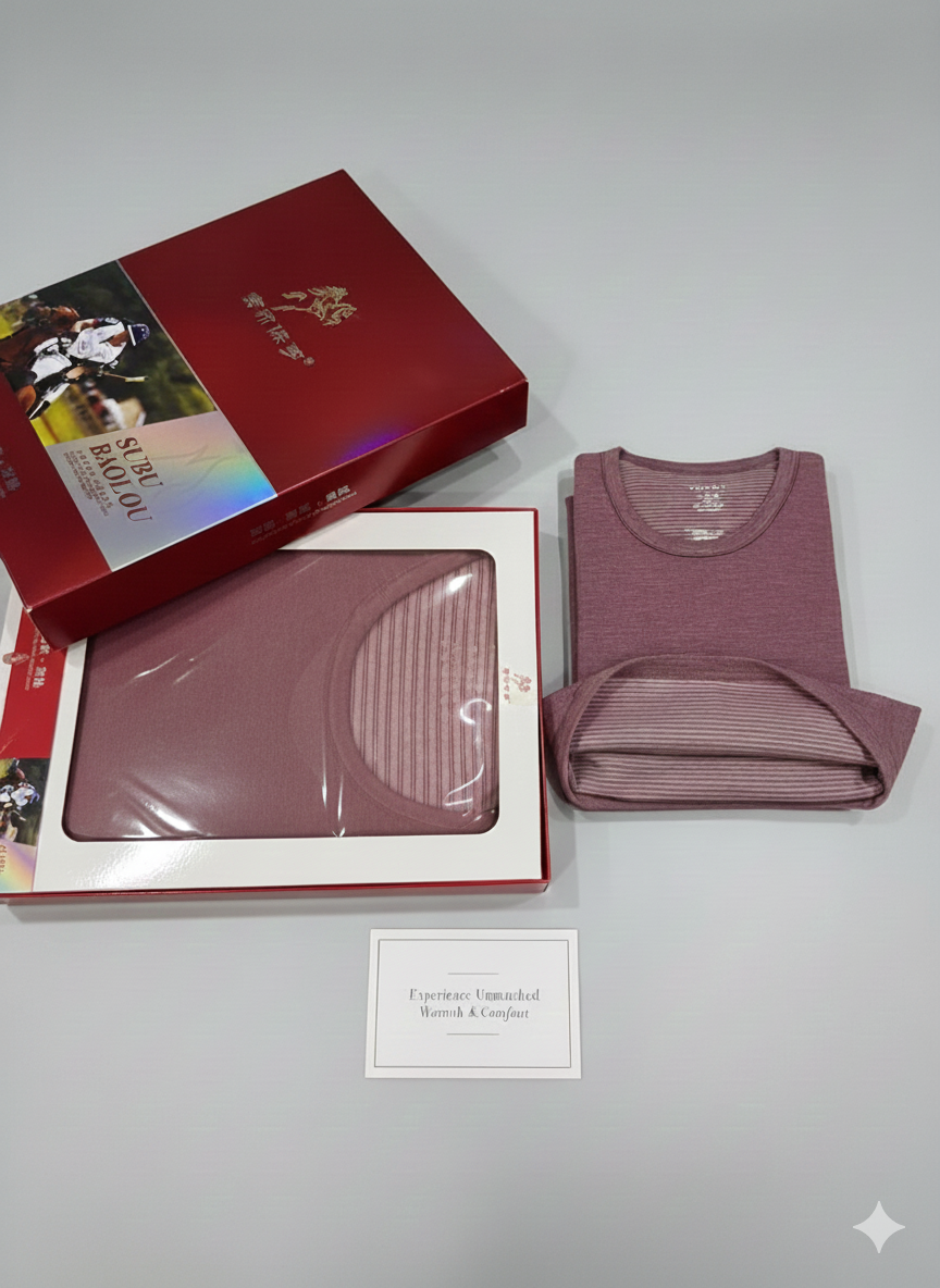 Ladies Imported Fleece Lined Inner/Thermal Suits -Box Packed