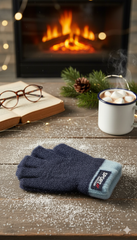 Men Fingerless SuperWarm Plush Gloves  -OS13