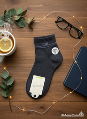 "Men Cotton Sports Socks – 5-Pair THE Print| Soft, Breathable, Everyday Wear" (MAS21)