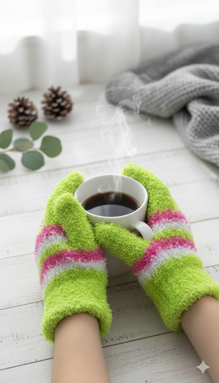 CandyColor Luxury Plush Mittens/Gloves TSG10