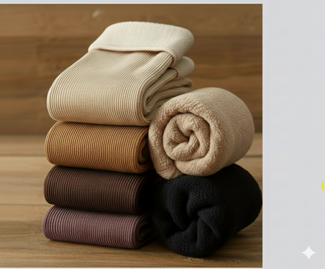 Unisex New Soft Velvet Cashmere Socks (Solid Colors)