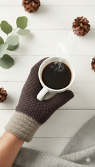 Unisex Warm Winter Fingerless Mittens -TSG09