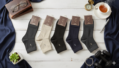 "Men Cotton Sports Socks – 5-Pair Decent Print| Soft, Breathable, Everyday Wear" (MAS20)