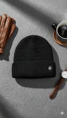 Unisex Warm Knitted Cap with Fleece/Velvet inside