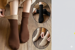 Unisex New Soft Velvet Cashmere Socks (Solid Colors)