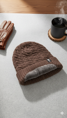 Unisex Warm Knitted SPORT Cap with Fleece/Velvet inside