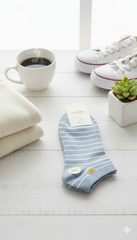 "Women’s Cotton Ankle Socks – 5-Pair Assorted Hearts| Soft, Breathable, Everyday Wear" (LAS11)