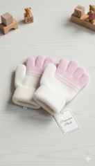 Kids Unisex Premium Full Finger Plush Gloves/Mittens  -KG16