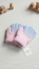 Kids Unisex Premium Full Finger Plush Gloves/Mittens  -KG16