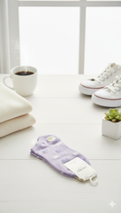 "Women’s Cotton Ankle Socks – 5-Pair Assorted Smilies| Soft, Breathable, Everyday Wear" (LAS13)