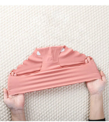 Seamless Scalloped Edge Panty with Built-In Lining