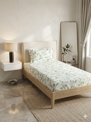 2PCs Pure Cotton Single Bedsheet (SBS01)