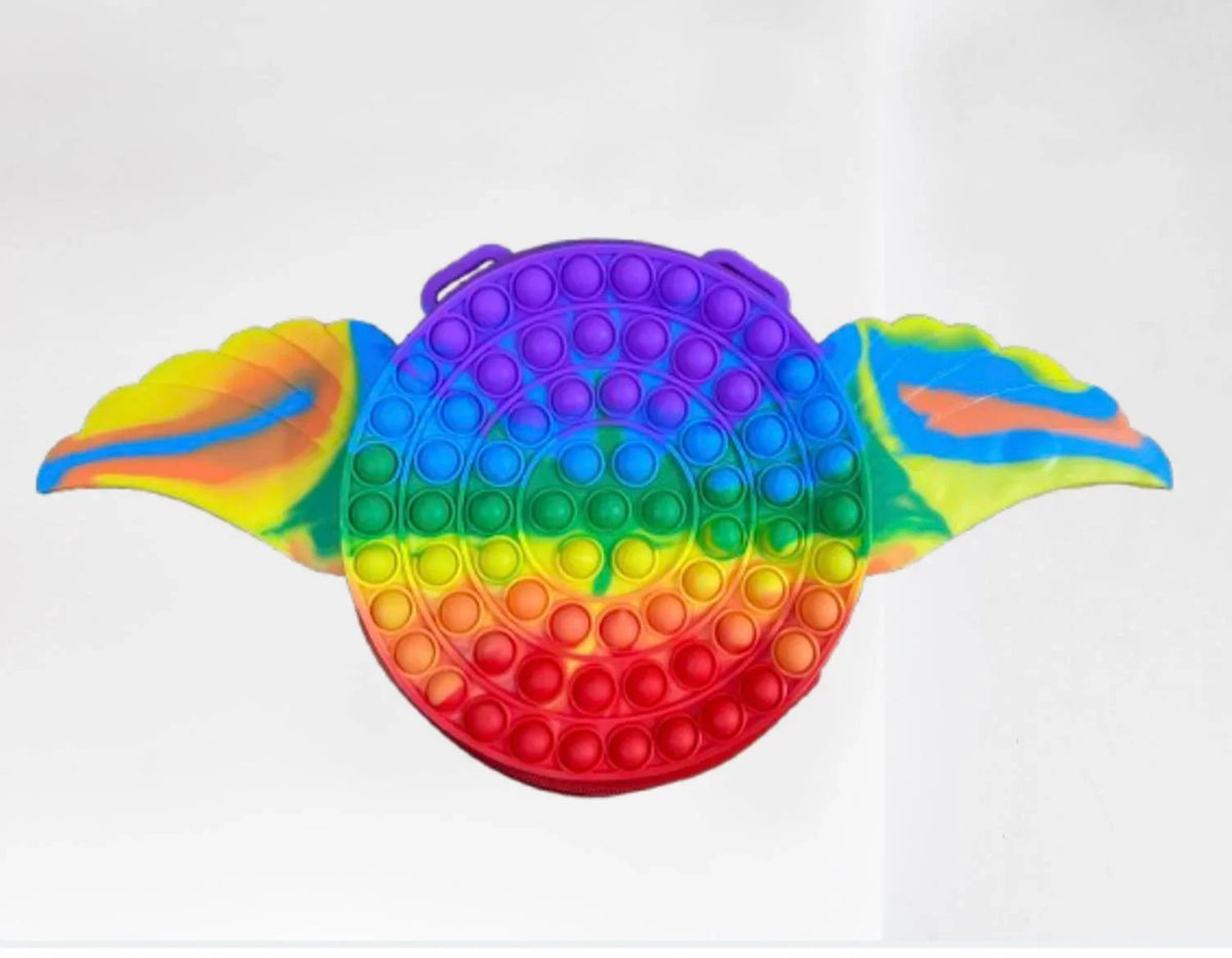 Colorful Stress-reliver Crossbody POPIT bag-Kids