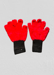 Ladied Fingerless Plush Mittens/Gloves
