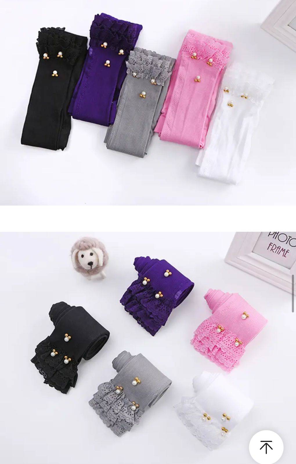 Mickey Beads Leggings for Girls