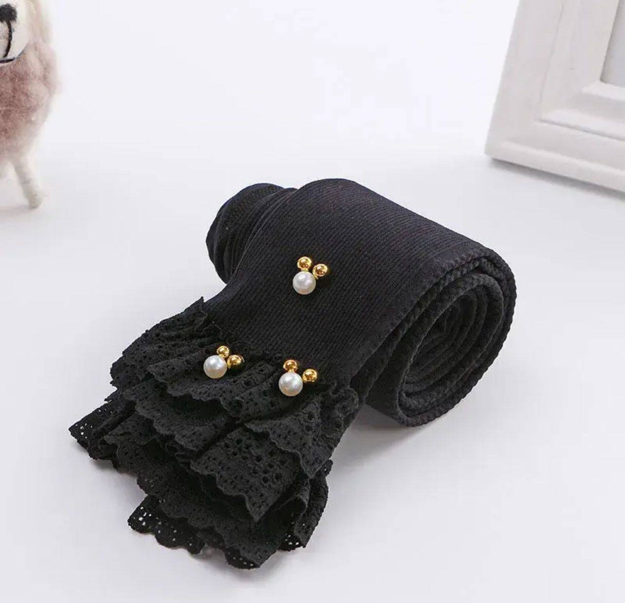 Mickey Beads Leggings for Girls