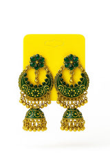 Vintage Green Earrings