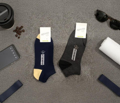 "Men Cotton Sports Socks – 5-Pair Decent Print| Soft, Breathable, Everyday Wear" (MAS31)