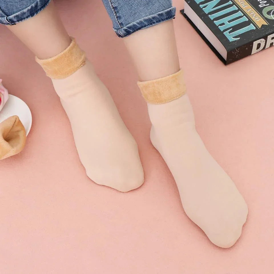 Velvet Cashmere Socks (thermal Wear)