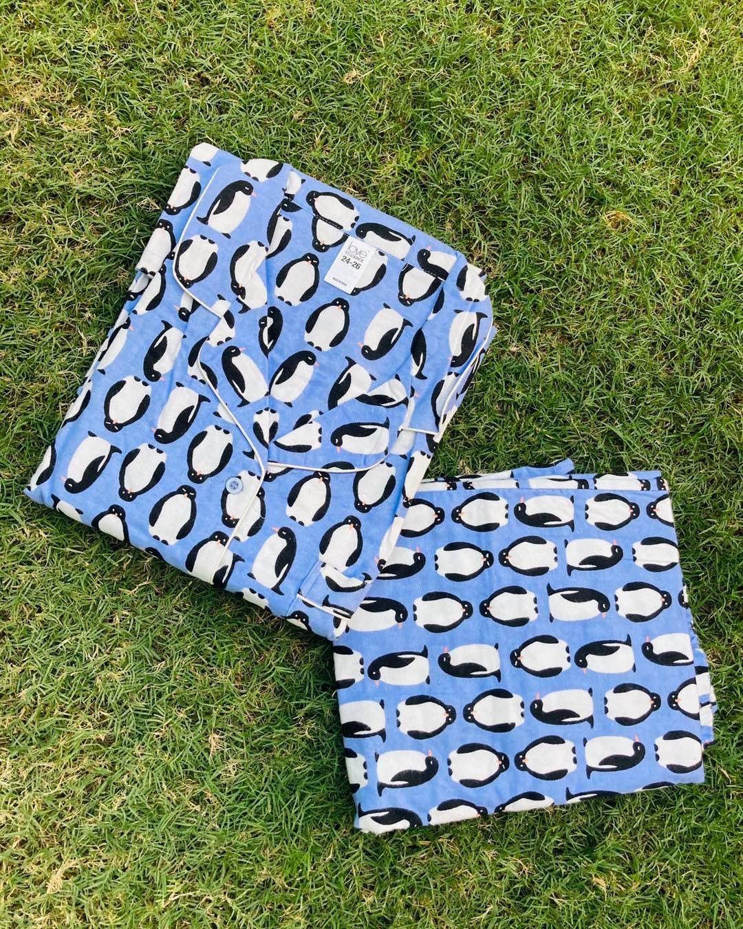 WARM Flannelette Cotton Pj set (for Plus Sized ladies)