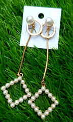 Pearl Long Earrings