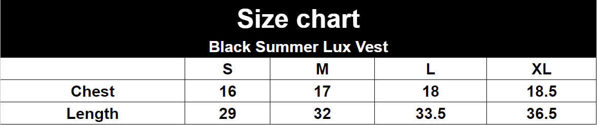 Black Seamless Vest