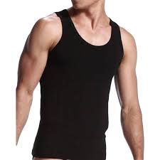 Black Seamless Vest