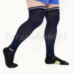 Unisex Woolen Leg & Knee Warmer Pair (Blue)