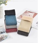 Glitter Velvet Cashmere Socks