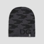 Unisex Skiing Warm Knitted Contrasting Cap with Fleece/Velvet inside
